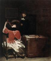 Borch, Gerard Ter - The Music Lesson